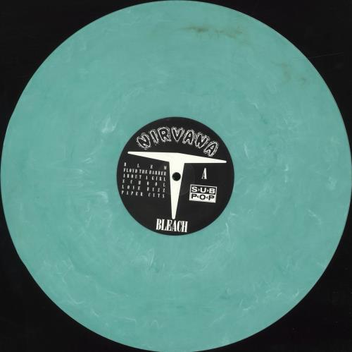 NIRVANA - Bleach Pink vinyl ニルヴァーナ1992 NIRVANA 